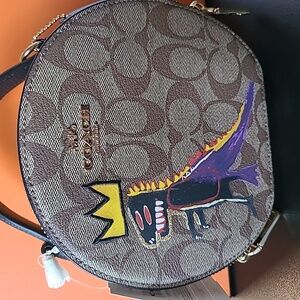 Nwt coach jean michel Basquiat canteen bagNwt coach jean michel Basquiat cantee